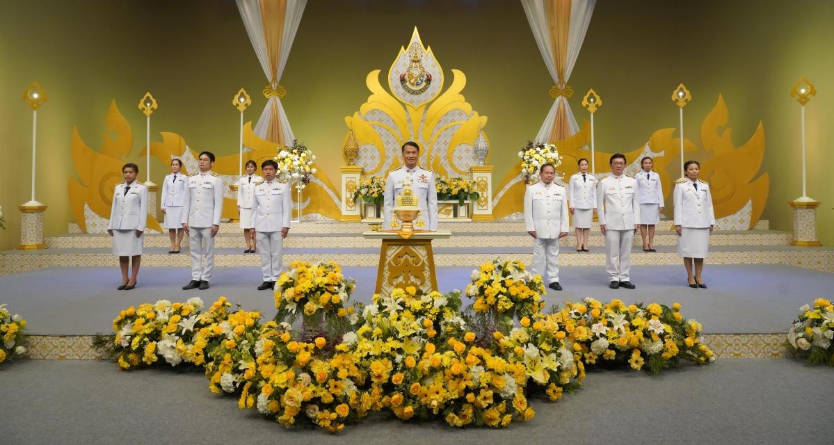 OKMD บันทึกเทปถวายพระพร พระบาทสมเด็จพระเจ้าอยู่หัว ณ สถานีวิทยุโทรทัศน์แห่งประเทศไทย (NBT)
