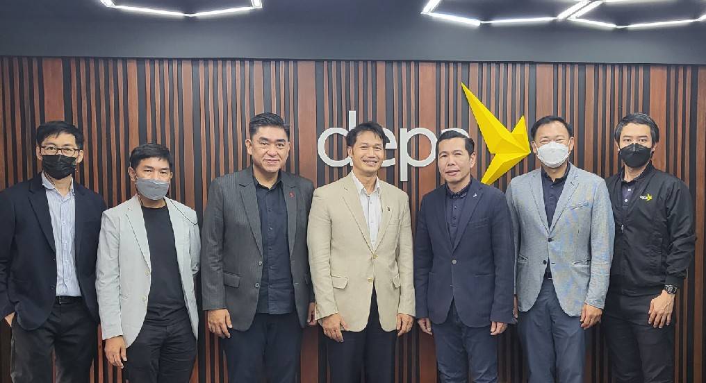 ผอ. OKMD เข้าเยี่ยมคารวะ ผศ.ดร.ณัฐพล นิมมานพัชรินทร์ ผู้อำนวยการสำนักงานส่งเสริมเศรษฐกิจดิจิทัล (DEPA)